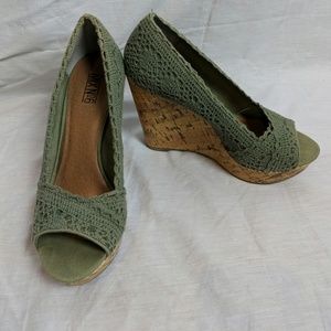 Beautiful green wedges